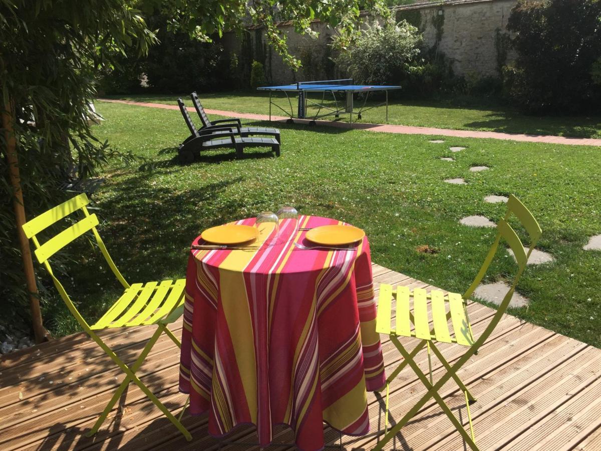 Les Gites Du Clos Saint-Martin Maule Luaran gambar